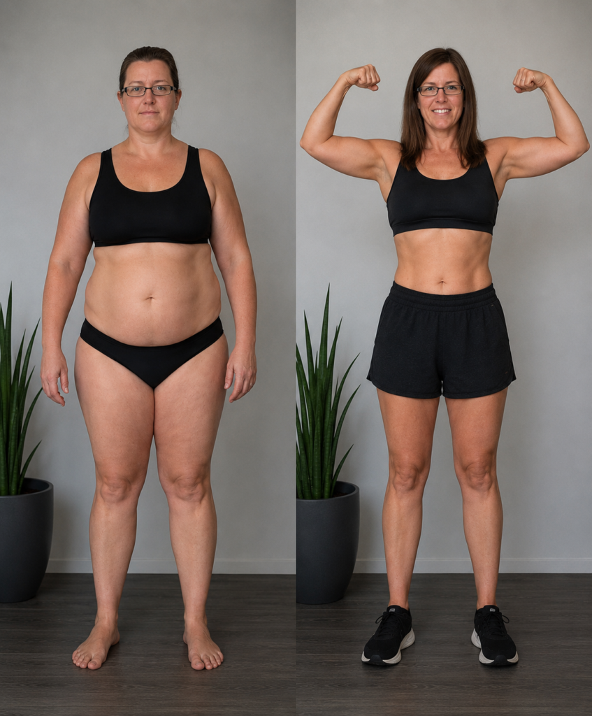 Frustrated woman representing difficulty losing weight despite diet and exercise