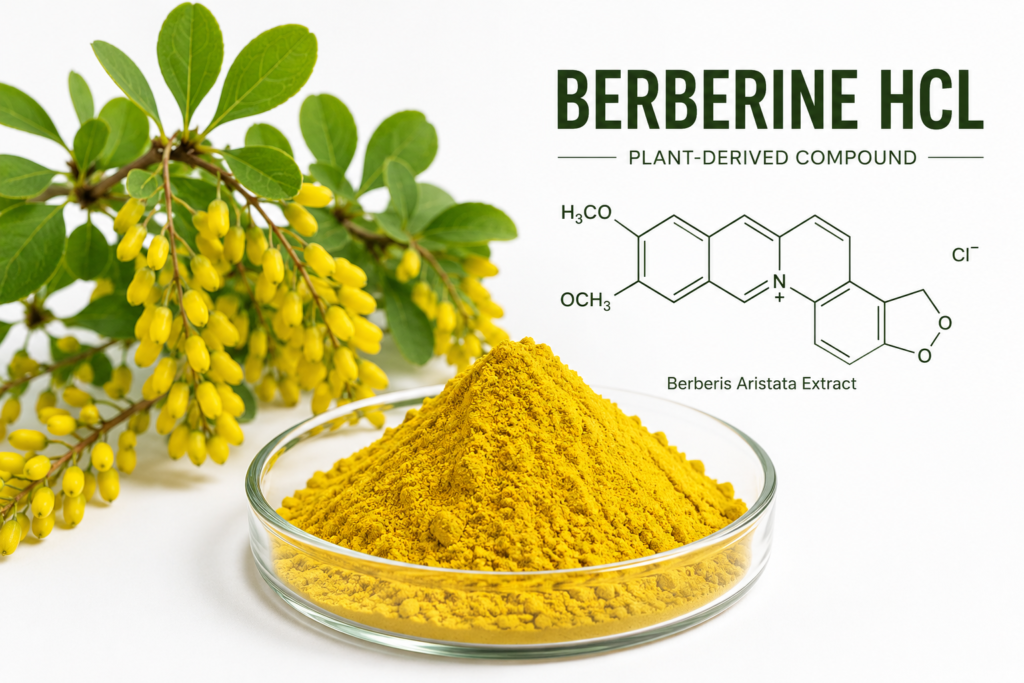 Berberine HCL, Trimoryn ingredient that supports healthy metabolism