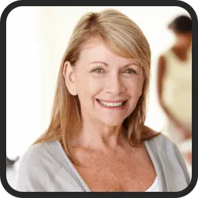 Profile photo of Sarah M., 47-year-old customer from Austin, Texas, reviewing Trimoryn